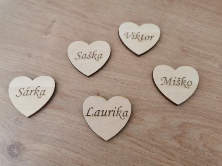 Srdiečko s menom