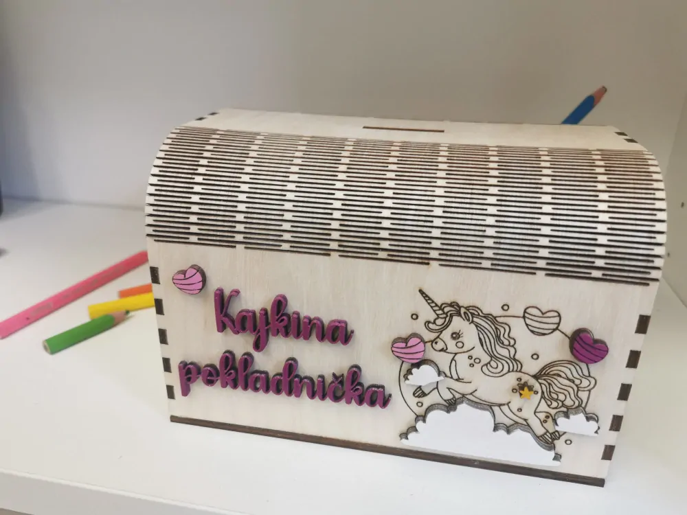 Pokladnička - jednorožec