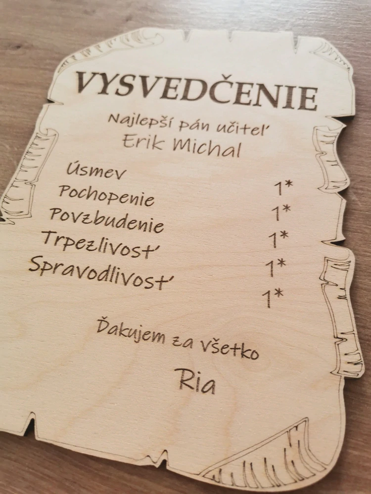 Vysvedčenie