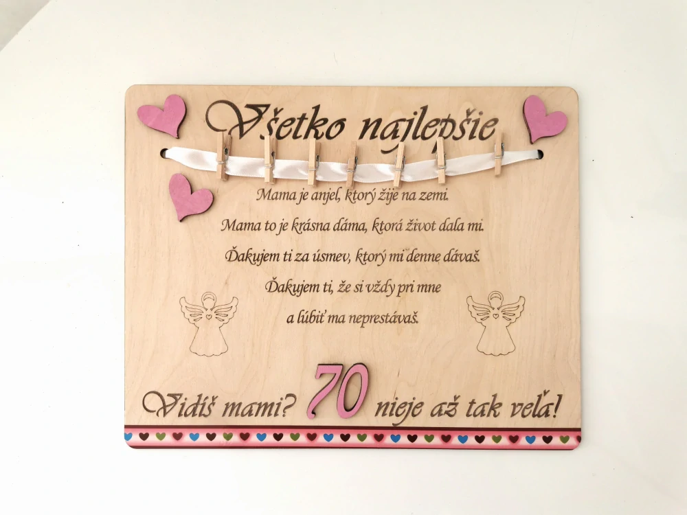 Tabuľka na peniaze