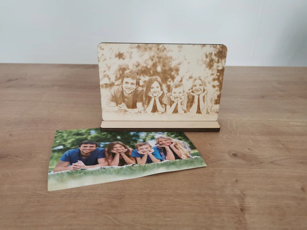 Gravírovaná fotografia 15x20 cm