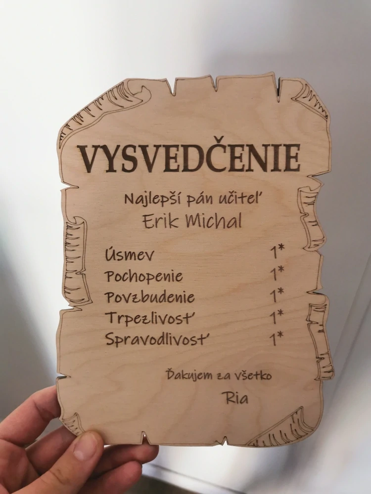 Vysvedčenie