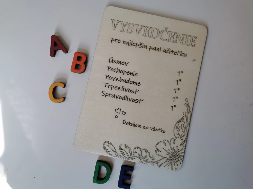 Vysvedčenie