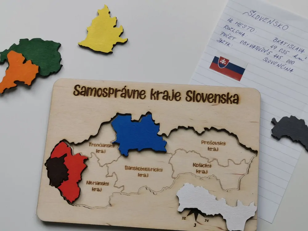 Mapa Slovenska