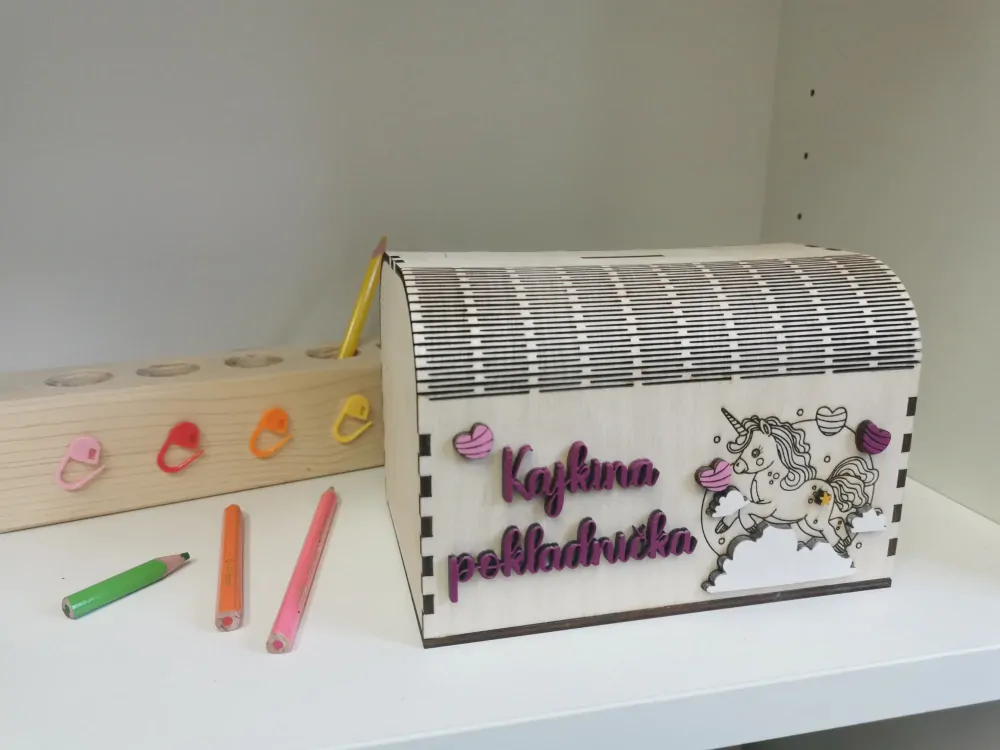 Pokladnička - jednorožec