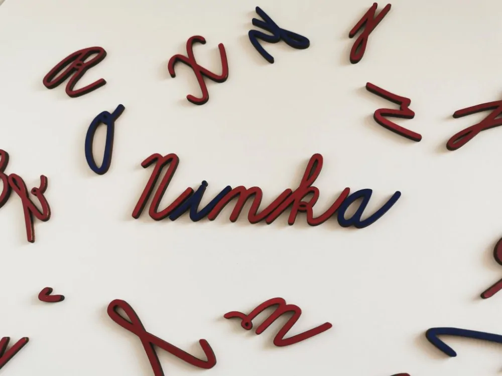 Pohyblivá abeceda - veľký formát