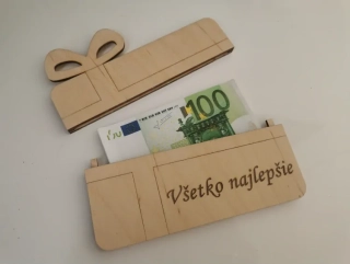 Obálka na peniaze