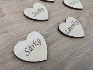 Srdiečko s menom