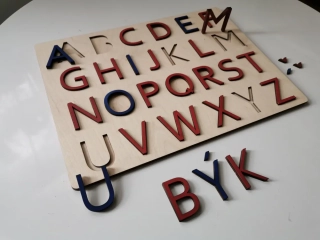Vkladacia abeceda - veľká