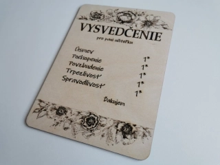 Vysvedčenie
