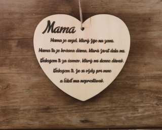 Srdiečko pre mamu